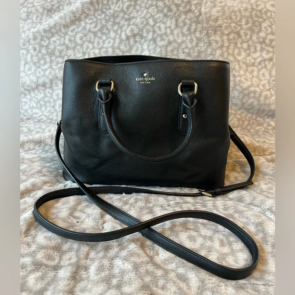 KATE SPADE ♠️ Black Satchel